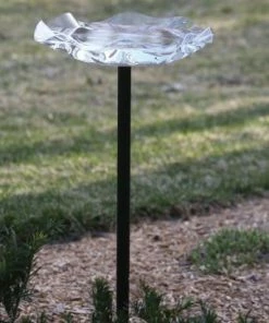 Birds Choice Staked & Pedestal Bird Baths Acrylic Bird Bath On Pole 7 Birds Choice Staked & Pedestal Bird Baths Acrylic Bird Bath On Pole