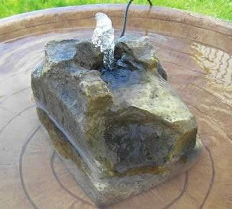 Birds Choice Granite Rock Bird Bath Bubbler 3 Birds Choice Granite Rock Bird Bath Bubbler