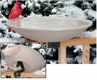 Allied Precision Large Tilt & Clean Heated Bird Bath 3 Allied Precision Large Tilt & Clean Heated Bird Bath