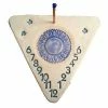 Amaranth Stoneware Wall Mount Sundial