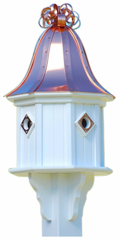 The Birdhouse Chick Copper Roof Birdhouse 34x14 Ribbon Detail 4 Portals 5 The Birdhouse Chick Copper Roof Birdhouse 34x14 Ribbon Detail 4 Portals