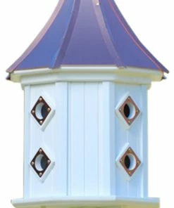 The Birdhouse Chick Copper Roof Birdhouses Copper Roof Dovecote Birdhouse 36x14 Slope - 8 Portals 8 The Birdhouse Chick Copper Roof Birdhouses Copper Roof Dovecote Birdhouse 36x14 Slope - 8 Portals