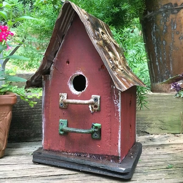 The Birdhouse Chick Barn Wood & Tin Rustic Birdhouses Church Birdhouses, Vintage-Rustic 5 The Birdhouse Chick Barn Wood & Tin Rustic Birdhouses Church Birdhouses, Vintage-Rustic