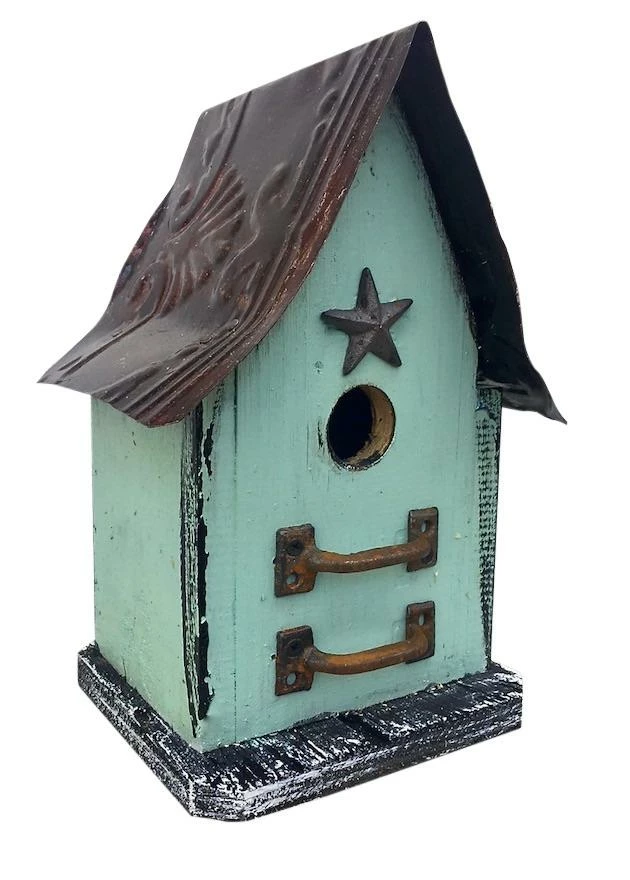 The Birdhouse Chick Barn Wood & Tin Rustic Birdhouses Church Birdhouses, Vintage-Rustic 8 The Birdhouse Chick Barn Wood & Tin Rustic Birdhouses Church Birdhouses, Vintage-Rustic