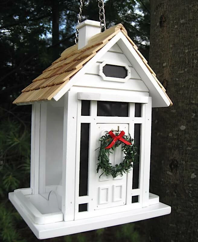 Home Bazaar Bellport Holiday Bird Feeder 3 Home Bazaar Bellport Holiday Bird Feeder