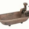 The Birdhouse Chick Cast Iron Tub Dish Home & Garden Accents 2 The Birdhouse Chick Cast Iron Tub Dish Home & Garden Accents