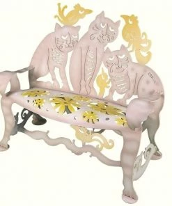 Cricket Forge Garden Cat Bench