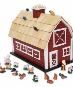 Home Bazaar Home & Garden Accents Christmas Barn Advent Calendar