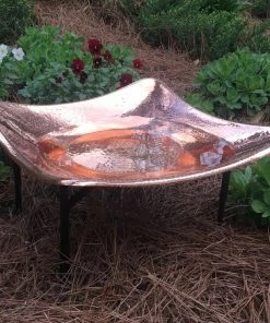 The Birdhouse Chick Solid Copper Deck-Mount Bird Bath Deck & Ground Bird Baths 5 The Birdhouse Chick Solid Copper Deck-Mount Bird Bath Deck & Ground Bird Baths