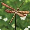 Ancient Graffiti Dragonfly Garden Stakes- Set/4 1 Ancient Graffiti Dragonfly Garden Stakes- Set/4