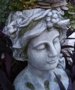 Red Carpet Studios Planters, Urns & Pots Large Lady Head Planter