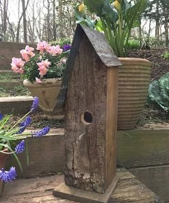 The Birdhouse Chick Church Birdhouses, Vintage-Rustic Rustic Log Front Birdhouses- 2 Sizes 22 The Birdhouse Chick Church Birdhouses, Vintage-Rustic Rustic Log Front Birdhouses- 2 Sizes