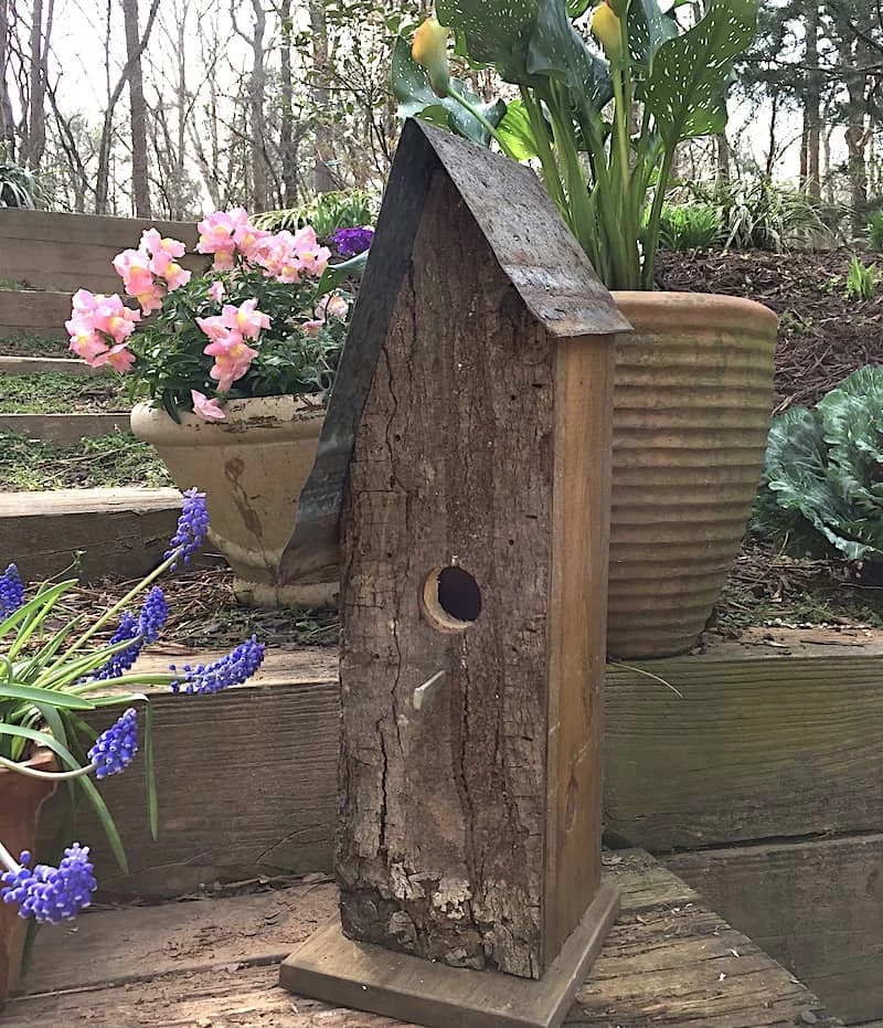 The Birdhouse Chick Church Birdhouses, Vintage-Rustic Rustic Log Front Birdhouses- 2 Sizes 11 The Birdhouse Chick Church Birdhouses, Vintage-Rustic Rustic Log Front Birdhouses- 2 Sizes