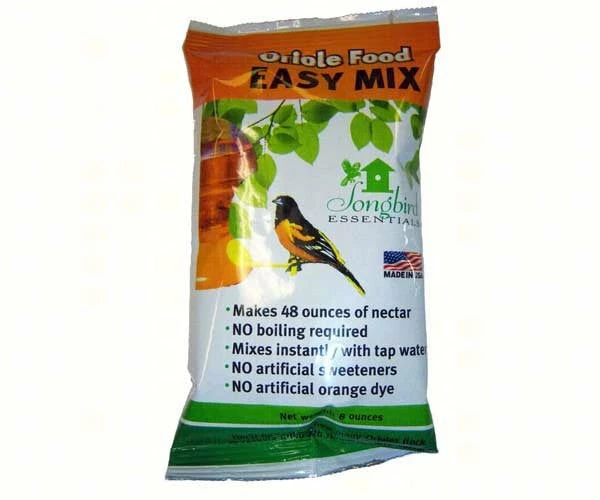 Songbird Essentials Oriole Nectar Mix - 48 Oz. Yield Fruit, Jelly & Mealworm Feeders 3 Songbird Essentials Oriole Nectar Mix - 48 Oz. Yield Fruit, Jelly & Mealworm Feeders
