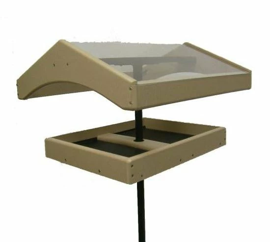 Birds Choice Recycled Pole Topper & Weather Guard 4 Birds Choice Recycled Pole Topper & Weather Guard