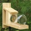 Songbird Essentials Songbird Cedar Squirrel Jar Feeder 1 Songbird Essentials Songbird Cedar Squirrel Jar Feeder