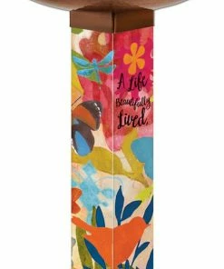 Studio M Sentimental Journey Tall Bird Bath