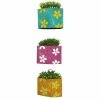 Oxidos Plaques, Stepping Stones & Wall Decor Large Metal Tote Wall Planter