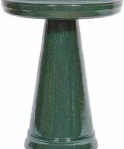 Burley Clay Staked & Pedestal Bird Baths Simple Elegance Pedestal Bird Bath- 5 Colors 15 Burley Clay Staked & Pedestal Bird Baths Simple Elegance Pedestal Bird Bath- 5 Colors