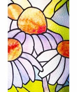 Evergreen Enetrprises Stained Glass Dragonfly Panel