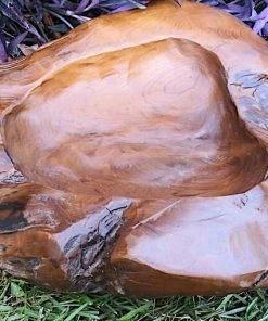 The Birdhouse Chick Home & Garden Accents Decorative Teak Wood Bowls