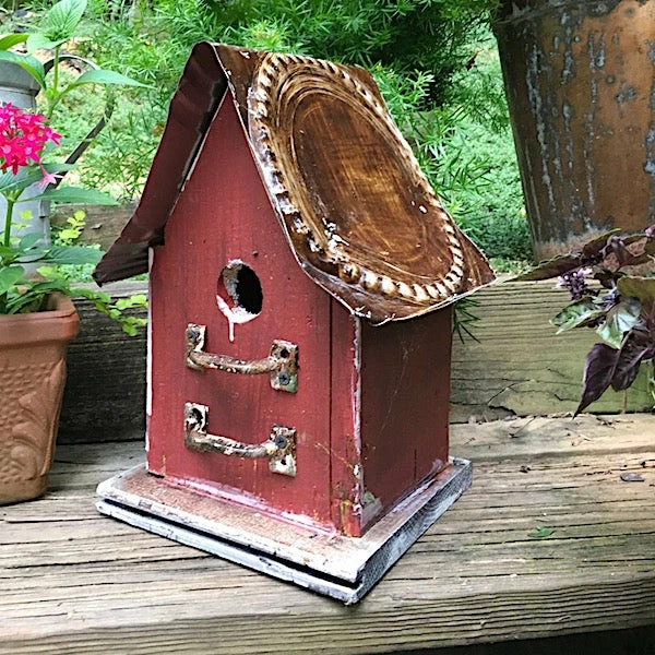 The Birdhouse Chick Barn Wood & Tin Rustic Birdhouses Church Birdhouses, Vintage-Rustic 17 The Birdhouse Chick Barn Wood & Tin Rustic Birdhouses Church Birdhouses, Vintage-Rustic