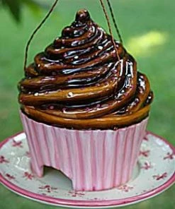 Popular Ceramic Cupcake Bird Feeder