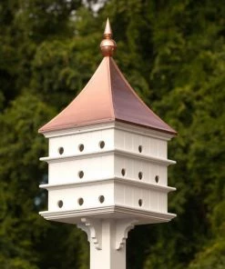 The Birdhouse Chick Copper/Vinyl Martin Mansion 55x23