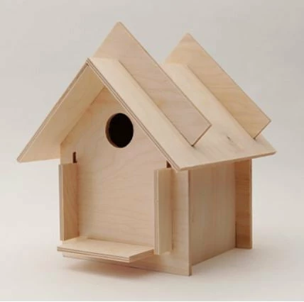 Box For Birds Birdhouse Kit- Original 4 Box For Birds Birdhouse Kit- Original