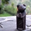 The Birdhouse Chick Namaste Frog Sculpture 1 The Birdhouse Chick Namaste Frog Sculpture