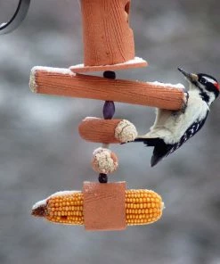 Amaranth Stoneware Unique Bird Feeders Hand Crafted Suet Feeder & More