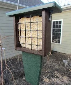 Nature Products USA Recycled Birdhouses Recycled Tail Prop Suet Feeder 5 Nature Products USA Recycled Birdhouses Recycled Tail Prop Suet Feeder