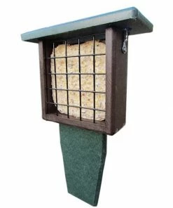 Nature Products USA Recycled Birdhouses Recycled Tail Prop Suet Feeder