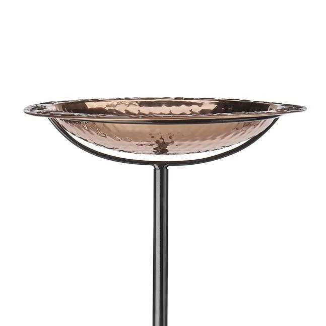 Good Directions Solid Copper Staked Bird Bath- 2 Sizes 4 Good Directions Solid Copper Staked Bird Bath- 2 Sizes