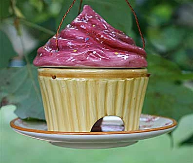 Popular Ceramic Cupcake Bird Feeder 5 Popular Ceramic Cupcake Bird Feeder