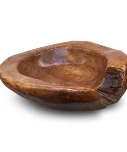 The Birdhouse Chick Home & Garden Accents Natural Teak Root Bowls- 2 Sizes