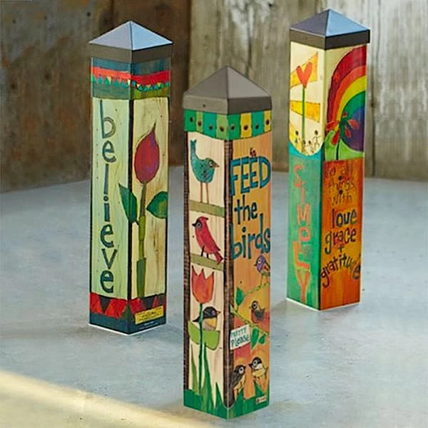 Studio M Garden Stakes & Whirligigs 20" Vinyl Art Poles - 8 Designs 3 Studio M Garden Stakes & Whirligigs 20" Vinyl Art Poles - 8 Designs